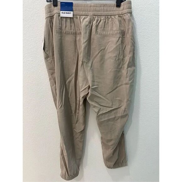 Nwt Old Navy High-Waisted Twill Jogger Pants Size Large - Picture 8 of 15